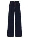 Dsquared2 Dsquared Stretch Denim Traveller Wide Leg Jeans