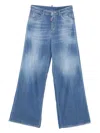 Dsquared2 Cotton  Polyester Pants In Blau