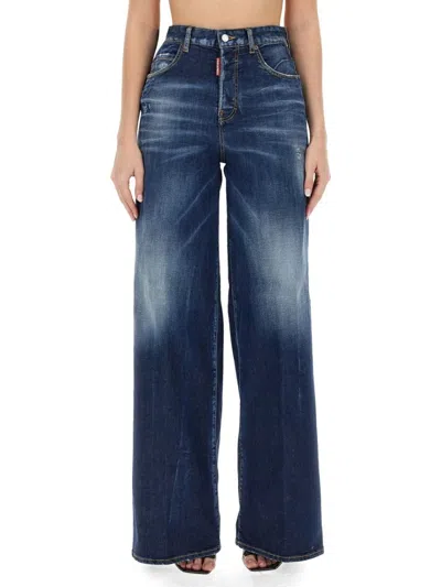 Dsquared2 Traveller Jeans In Blue