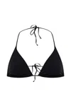 Dsquared2 Triangle Bikini Top In Black