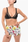 Dsquared2 Triangle Bra With See Through Details