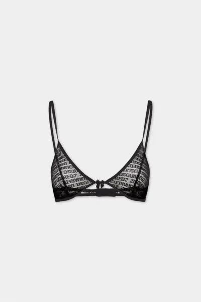 Dsquared2 Triangle Bra - Women's In Black