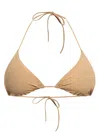 Dsquared2 Triangle-cup Bikini Top In Neutral