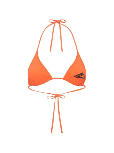 Dsquared2 Triangle Tie Top In Orange