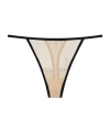 Dsquared2 Triangular Thong In Nude