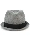 Dsquared2 Trilby Hat In Gray