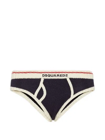 Dsquared2 Trim-detail Briefs In Black