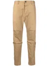 Dsquared2 Men's Comfortable Cotton Blend Trousers In Green