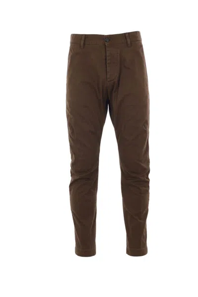 Dsquared2 Trousers In Brown