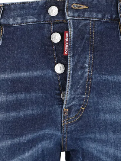 Dsquared2 Trousers In Blue