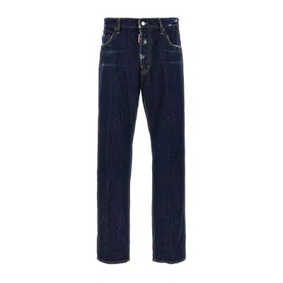 Dsquared2 Trousers In Blue