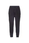 Dsquared2 Comfortable Trousers Featuring Elastic Waistband In Black