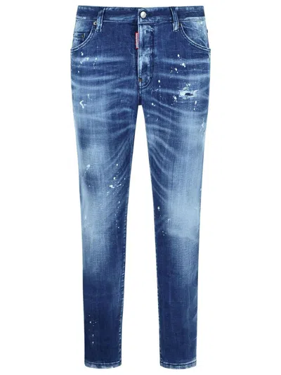 Dsquared2 Trousers In Blue