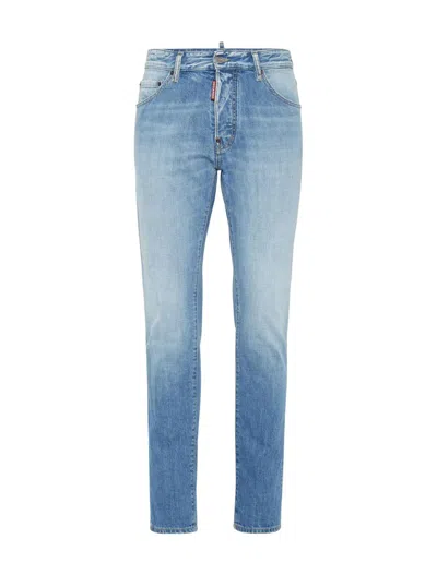 DSQUARED2 DSQUARED2 TROUSERS BLUE