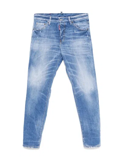 Dsquared2 Trousers Blue