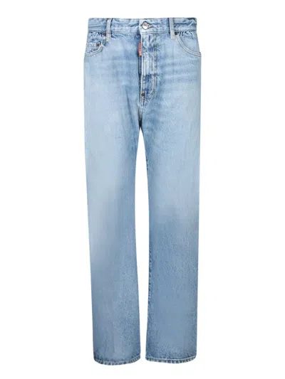 Dsquared2 Trousers In Blue