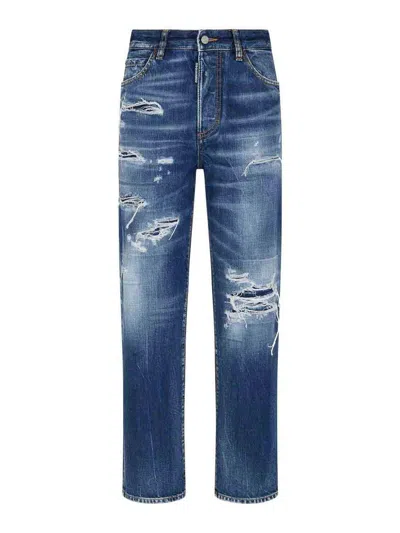 Dsquared2 Trousers In Brown