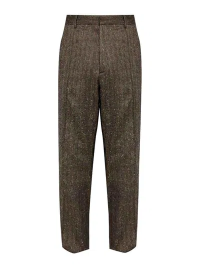Dsquared2 Trousers In Animal Print