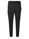 Dsquared2 Mid-rise Tapered Cargo Trousers