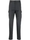 Dsquared2 Mid-rise Tapered-leg Trousers In Grey