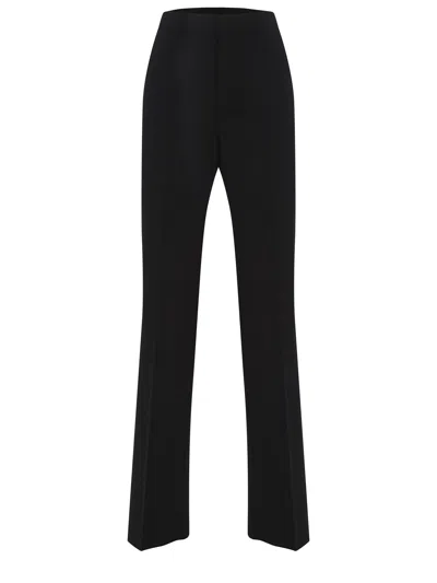 Dsquared2 Trousers In Virgin Wool Blend In Nero