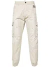Dsquared2 Straight Leg Cargo Trousers In Mastic Beige