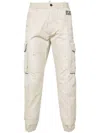 Dsquared2 Straight Leg Cargo Trousers In Mastic Beige