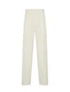 Dsquared2 Man Big Wool Pant In White