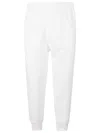 Dsquared2 White Cotton Jersey Pants In White