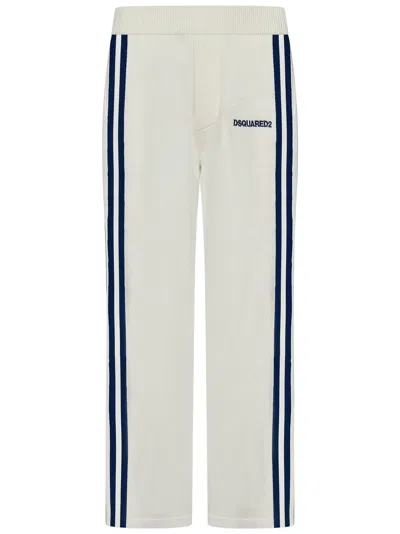 Dsquared2 Trousers In White