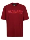 Dsquared2 Loose Fit T-shirt In Red