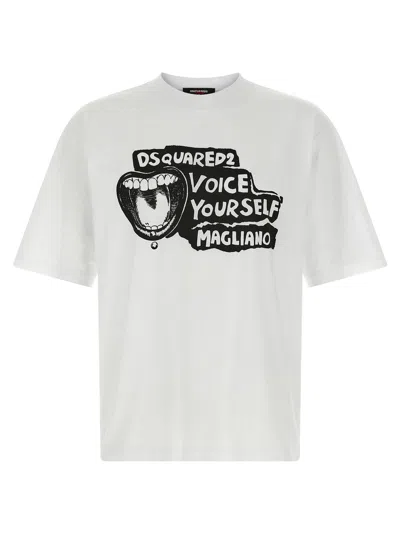 Dsquared2 T-shirt Capsule Magliano X  In White