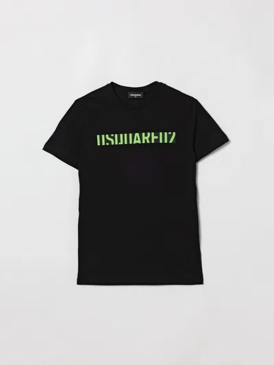 Dsquared2 T-shirt  Kids Color Black