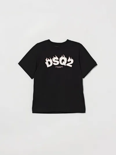 Dsquared2 T-shirt  Kids Color Black