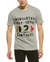 Dsquared2 Logo-print T-shirt In Gray