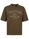 Dsquared2 Cotton T-shirt In Green