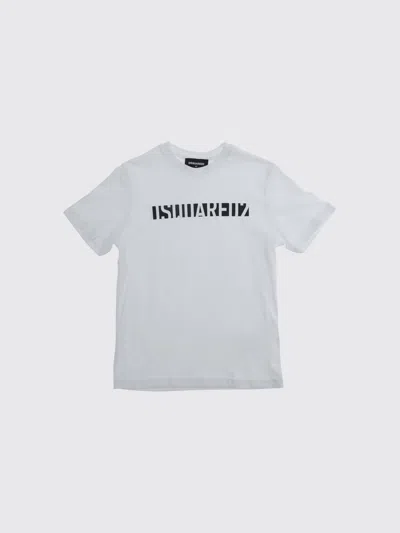 Dsquared2 T-shirt Kids In White