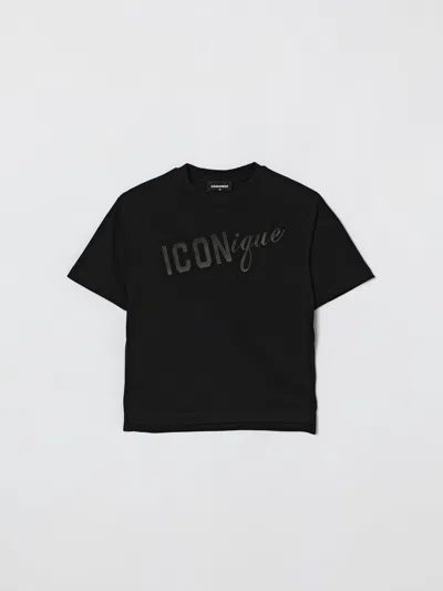 Dsquared2 T-shirt  Kids Color Black