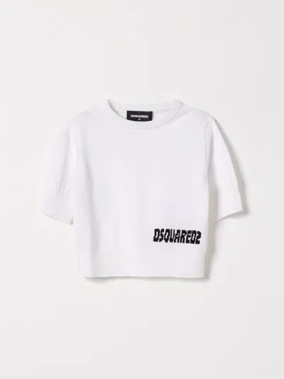 Dsquared2 T-shirt Kids  In White