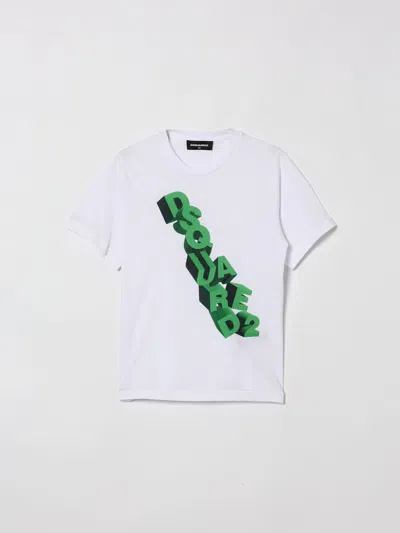 Dsquared2 T-shirt Kids  In White