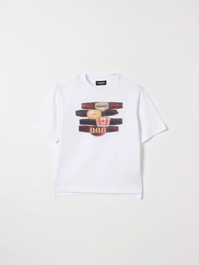 Dsquared2 T-shirt Kids  In White