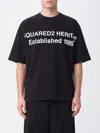 Dsquared2 Logo-print Oversize Cotton T-shirt In Multi