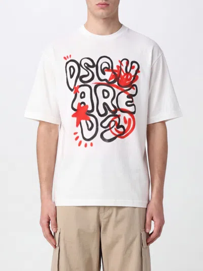 Dsquared2 Dsquared Loose Fit Tee In Multi