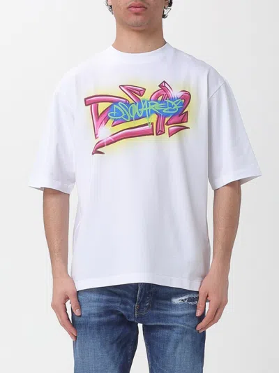 Dsquared2 T-shirt Men  In White