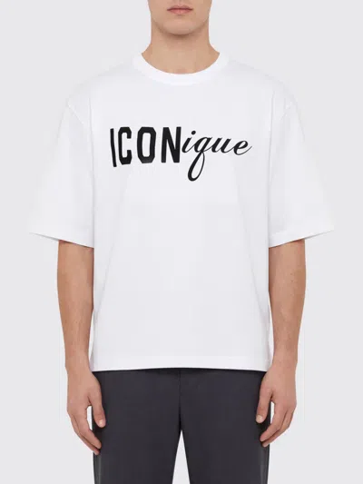 DSQUARED2 DSQUARED2 T-SHIRT MEN COLOR WHITE,438999001