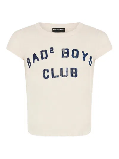 Dsquared2 T-shirt In Neutral