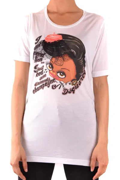 Dsquared2 Tshirt Short Sleeves In White