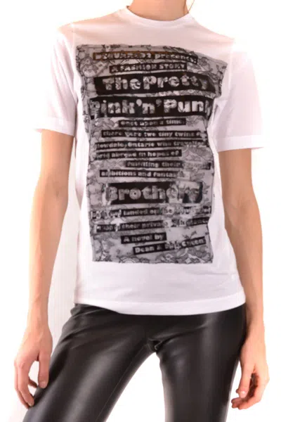 Dsquared2 Tshirt Short Sleeves In White