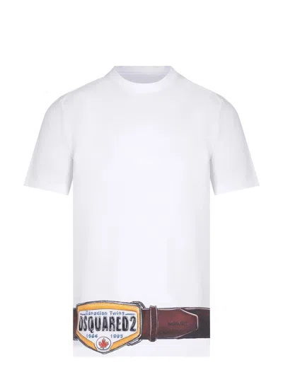 Dsquared2 T-shirt In White