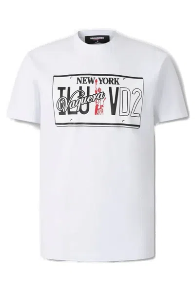 Dsquared2 T-shirt In White